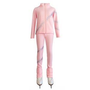 조이캔 블랙 트레이닝복 어드밴스드 스케이팅복 플러시 세트 다이아몬드 스케이팅 피겨