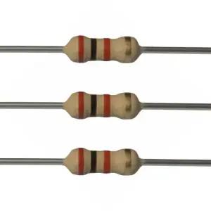 E-Projects 100EP5122K00 2k 옴 저항기 1/2W 5 (100팩)