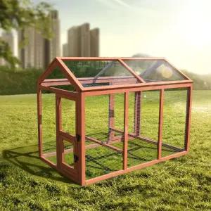이동식 개 토끼 철망 조립식 닭 닭장 케이지 강아지 키우기