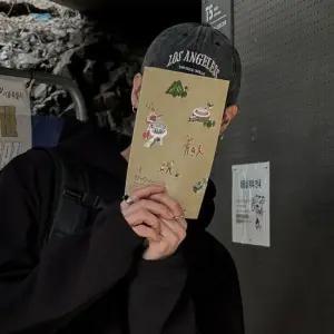 아이언하트 빈티지 스냅백 커플 패피 야구모자 고급 캡 페이스 비니 워싱 KKE5