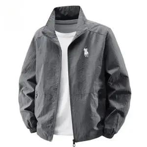 아이언하트 캐주얼 봄 남친 남성용 재킷 소프트 편안 야상 야상사파리 잠바 통기성 내마모성 KKE1