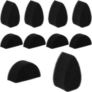 10개 페이스 페인트 스펀지 키트 - 고밀도 바디 페인팅 꽃잎 할로윈 및 크리스마스 용품