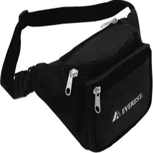 에베레스트 시그니처 허리 팩 - 미디엄 블랙 원 사이즈