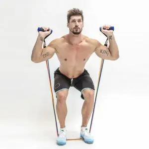 튜빙밴드 헬스 홈트근력운동 탄력 어깨 고무 스트레칭