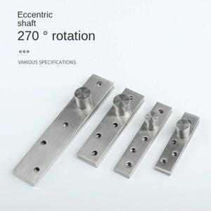 스테인레스 스틸 플러스 헤비 듀티 회전 샤프트 보이지 않는 도어 숨겨진 경첩 360도 편심