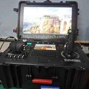 무선 수직이착륙 드론 원격 제어 조이스틱 지상 스테이션 견고한 컴퓨터 통합 산업용 PC 시스템