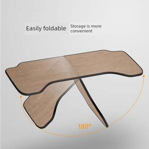 차량용 노트북거치대 받침대 식탁 상판 나무무늬 모델3뒷좌석 머스코 호환 보드 조향