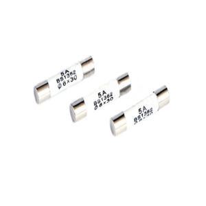 고속 융합 세라믹 퓨즈 6x30mm R058 100 V 1A AMP 튜브 개/박스