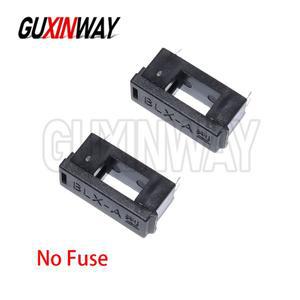 BLX-A 5*20MM 블랙 글라스 퓨즈 홀더 보험 튜브 소켓 (10개