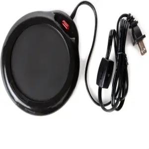 홈 엑스 머그 워머 데스크톱 가열 커피 차 - 캔들 왁스 워머(블랙)