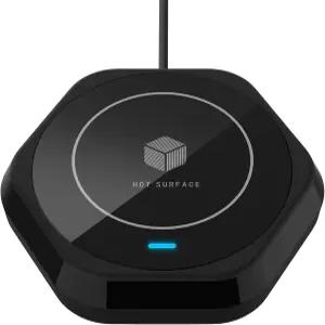 커피 머그 워머 스마트 음료 가열판 캔들 왁스 컵 핫 밀크티 워터 코코아 데스크 홈 오피스용 전기 온도