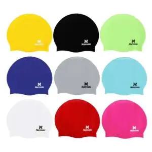 낫소 실리콘 수영모자