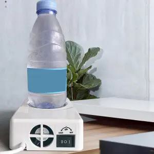 USB 컵 워머 앤 쿨러 2 in 1 음료 드링크 전원 난방 및 냉각 매트 커피 티 캔