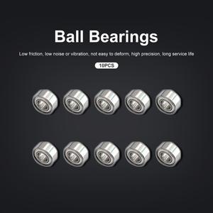 10pcs 인라인 롤러 스케이트 베어링 3x10x4mm 623zz 소형 볼 탄소강 정밀 스쿠터 용 깊은 홈