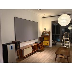 초대형 스크린 빔프로젝터 300인치 접이식 영화관 홈시어터