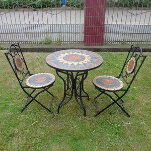 야외티테이블 가든 정원테이블 엔틱 정원 옥상 세트