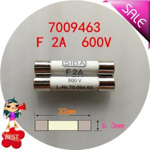 퓨즈 F 2a 600 v L - Nr. 7009463 70 63 x32mm 튜브