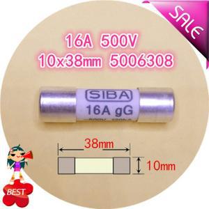 용융 코어 퓨즈 튜브 16 A gG 500 V 120 ka x38mm