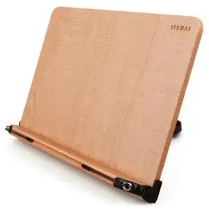 원목독서대 시스맥스 나무독서대 대형 각도조절 접이식 북스텐드