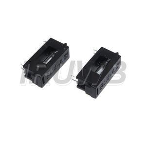 10PCS 5*20 보험 튜브 소켓 퓨즈홀더 BLX-A 블랙 글라스 보드용