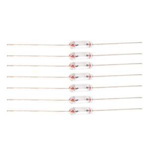 200pcs 3*10MM 솔더 다리가 있는 모든 유리 퓨즈 튜브 250V F0.5A 1A 환경 친화적인 고속 차단