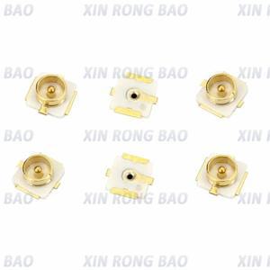 10개 UFL 시트 IPX 커넥터 U.FL-R-SMT RF 동축 안테나 20279-001E 남성 소켓 미니 카드 받침대