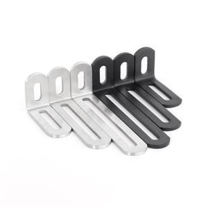 접이식브라켓 스테인리스 스틸 조절 가능 코너 브래킷 헤비 듀티 메탈 90도 L자형 앵글 브레이스 목재 선반 가구용