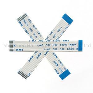 10PCS FFC 플랫 플렉시블 케이블 간격 0.5MM 20P~40P 길이 방향 B 반대 강화됨