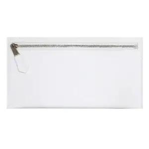 웍스 화장품 펜 잡다한 소품수납 슬림파우치-화이트 문구반점 펜케이스 백인백 선물