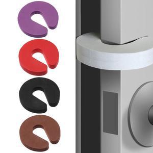 문짝 클립 소프트 스토퍼 침실 핑거 가드 보호대 스토퍼 가정 도구 주방 실용적인 보안