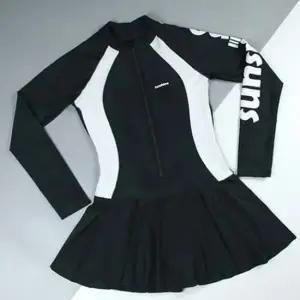 VIVA-NG49 선샤인 긴팔 원피스 치마 수영복 수영복