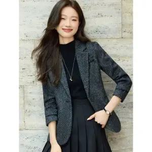오피스룩 가을 여친 상의 정장 재킷 코트 ST3