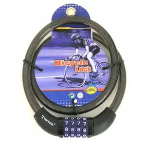 TBZ Coms 자전거 도난방지용 잠금장치 (4자리 다이얼 자전거 번호