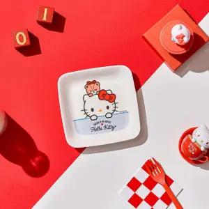 헬로키티 정사각 플레이트