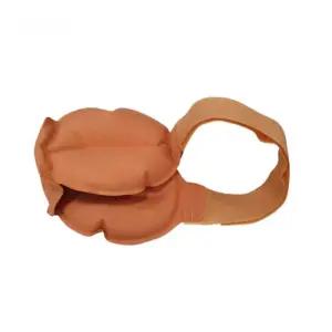 턱전용 황토 냉온 찜질팩 1p 찍찍이 턱마시지팩