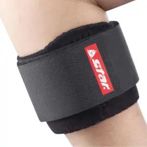 스타 네오프랜 팔꿈치 엘보 보호대 팔 테니스 헬스 골프 밴드 아대