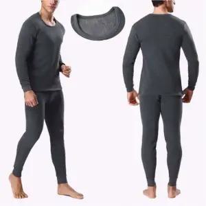 남성 기모내복 겨울 혹한기 방한 내의 신축성 상하의세트