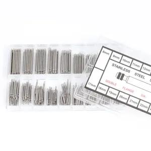 바넷봉 360개 1세트 바네봉 시계줄핀 수리 교체 스프링바 스테인리스 다용도 멀티 악세사리 소품 용품