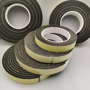 EVA 단면 폼 테이프 검정색 Weatherstrip Seal 강력한 접착 방음 방풍 도어 Windows 가구 자동차