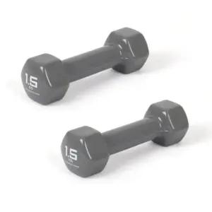 컬러아령 KS 팔근력 강화에 효과적인 미용아령 X 2개입 1.5KG