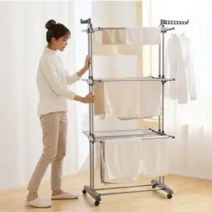 이불빨래건조대 빨래건조대 대형 이불걸이 이동식수직건조대 대형이불건조대