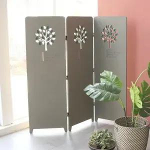 까페인테리어 쁘레또 나뭇잎 미니 3단(1200) 파티션 까페 인테리어