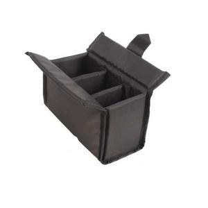 쿠션 보관 칸막이 파티션 M 소형 사이즈 파우치 1 카메라 검정