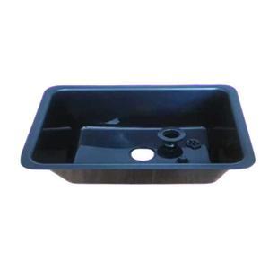 PP 재질 싱크대 플라스틱 연구실 싱크볼 사각 550x450x310 과학실 화이트 배수구