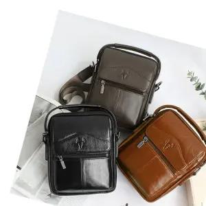 숄더크로스백 고퀄리티 가죽 남성 크로스백 출퇴근 서류 보조 BM82