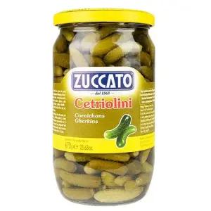 새콤한 감칠맛 쥬카토 코니숑 오이피클 670g 수입식품 수입식자재 수입식재료 수입식료품