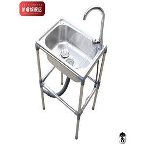 소형 간이 스텐 개수대 이동식 농막 싱크대 탕비실 창고