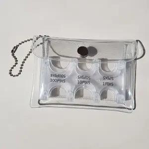 일본 엔화 동전 지갑 2종 세트 여행용 PVC 파우치 WFLOOPP