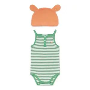 [블루독베이비](신세계 사우스시티)GN) 스트라이프 SET 바디수트(46370-676-02)