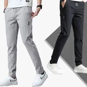 [모로엠]남성 허리밴딩 무지 트레이닝 팬츠 ON PTA QWFN0YLS_P420330661